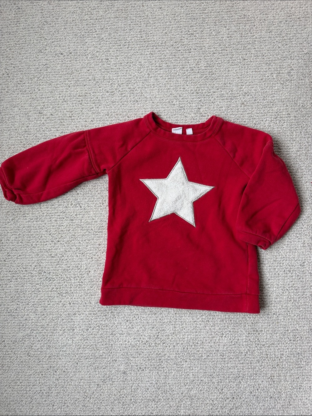 Gap Red Star Pullover Sweatshirt